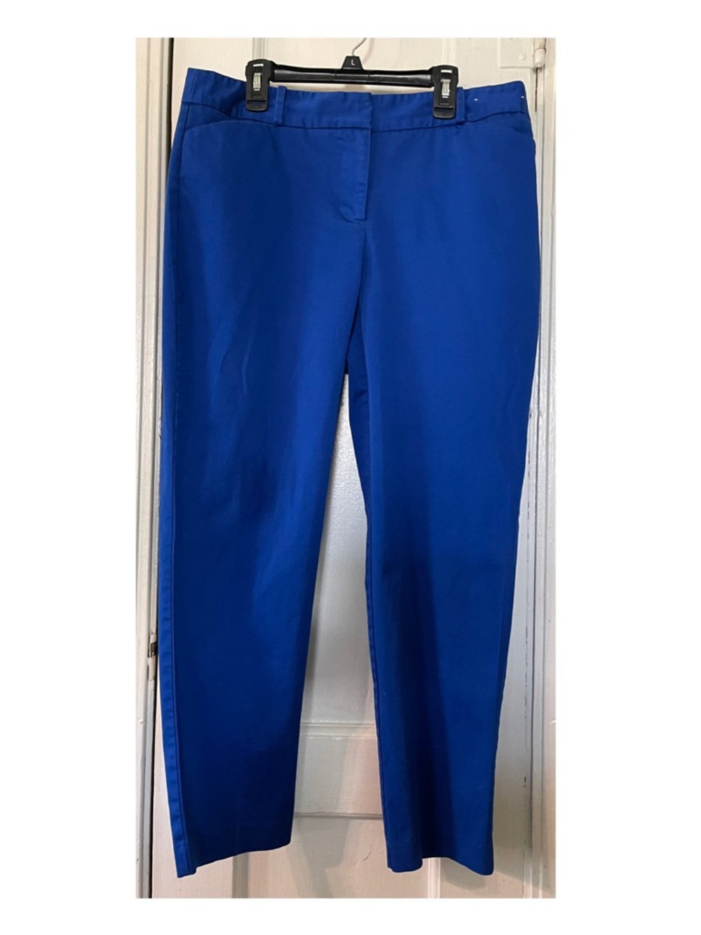 Liz Claiborne Royal Blue Straight-Leg Women's Pants